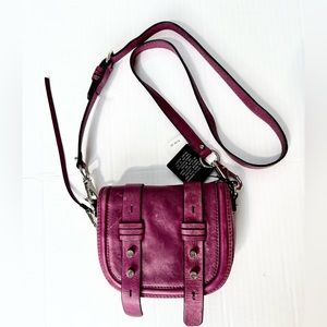 She + Lo  NWT Unchartered Crossbody Bag Purse Plum